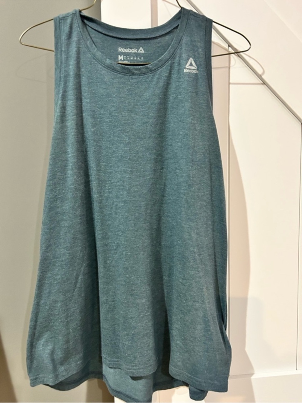 Reebok Teal Blue Muscle Tank